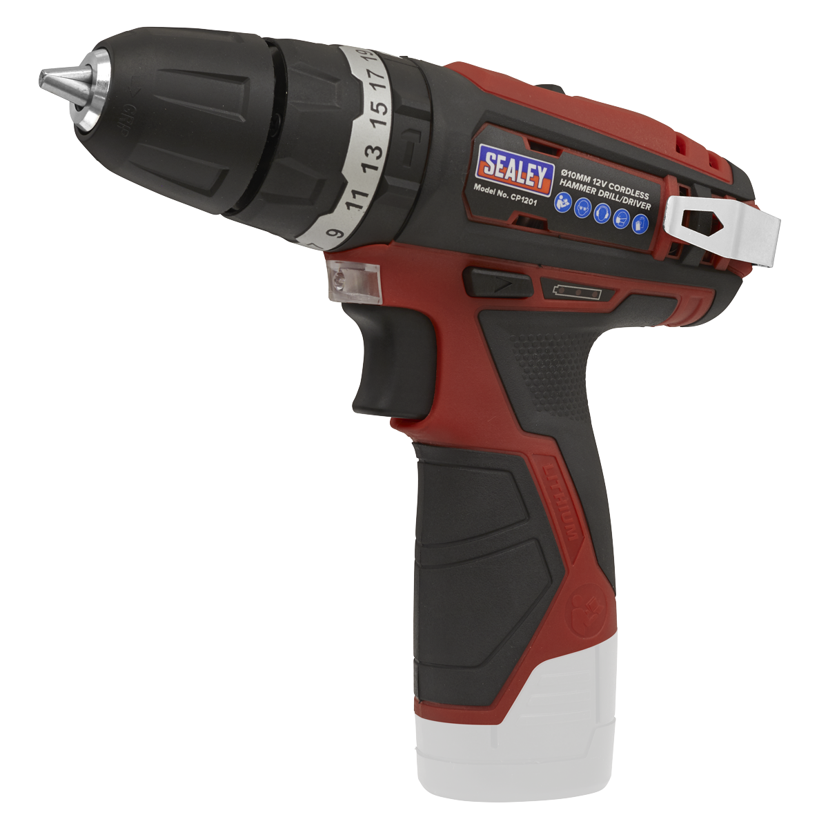 SV12 Series 10mm Cordless Combi Drill Kit 12V 1.5Ah - 2 Batteries