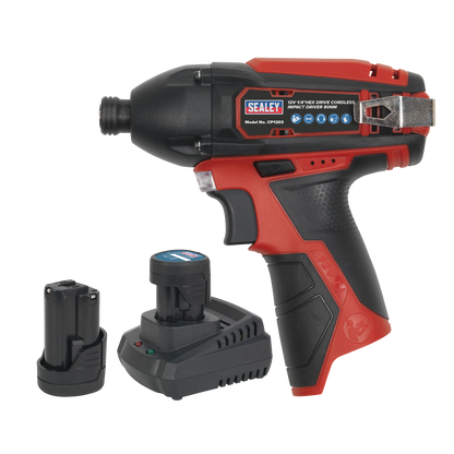 SV12 Series 1/4"Hex Drive Cordless Impact Driver Kit 12V 1.5Ah - 2 Batteries