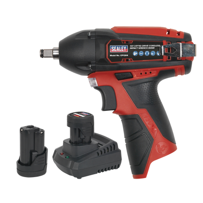 SV12 Series 3/8"Sq Drive Cordless Impact Wrench Kit 12V 1.5Ah - 2 Batteries