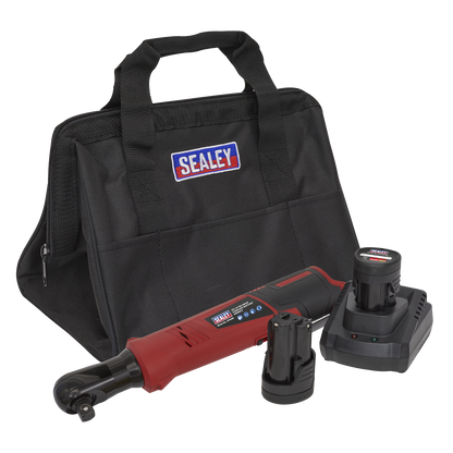 SV12 Series 1/2"Sq Drive Cordless Ratchet Wrench Kit 12V - 2 Batteries
