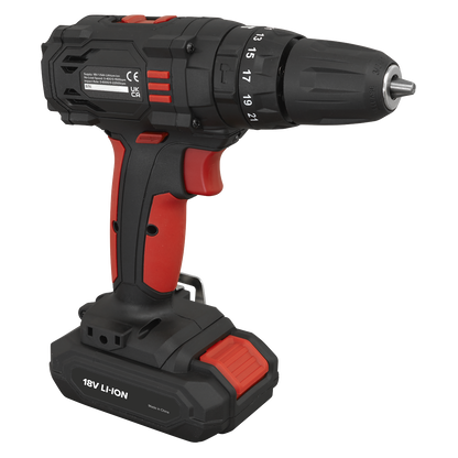 10mm Cordless Combi Drill 18V