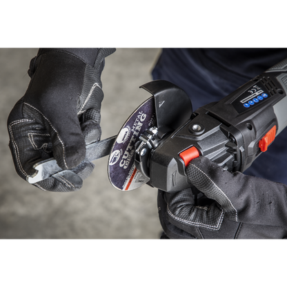 Premier SV20 Series 115mm Brushless Cordless Angle Grinder Kit 20V 4Ah