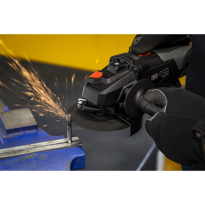 Premier SV20 Series 115mm Brushless Cordless Angle Grinder Kit 20V 4Ah