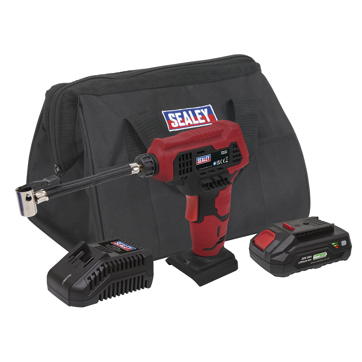 SV20 Series Cordless Air Pump Kit 20V 2Ah