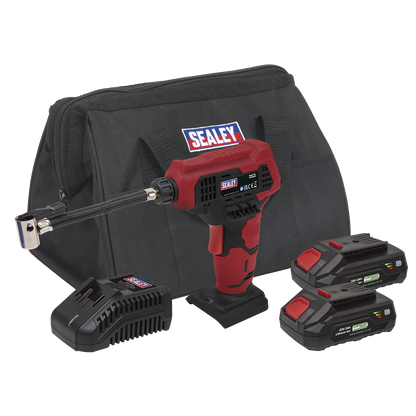 SV20 Series Cordless Air Pump Kit 20V 2Ah - 2 Batteries