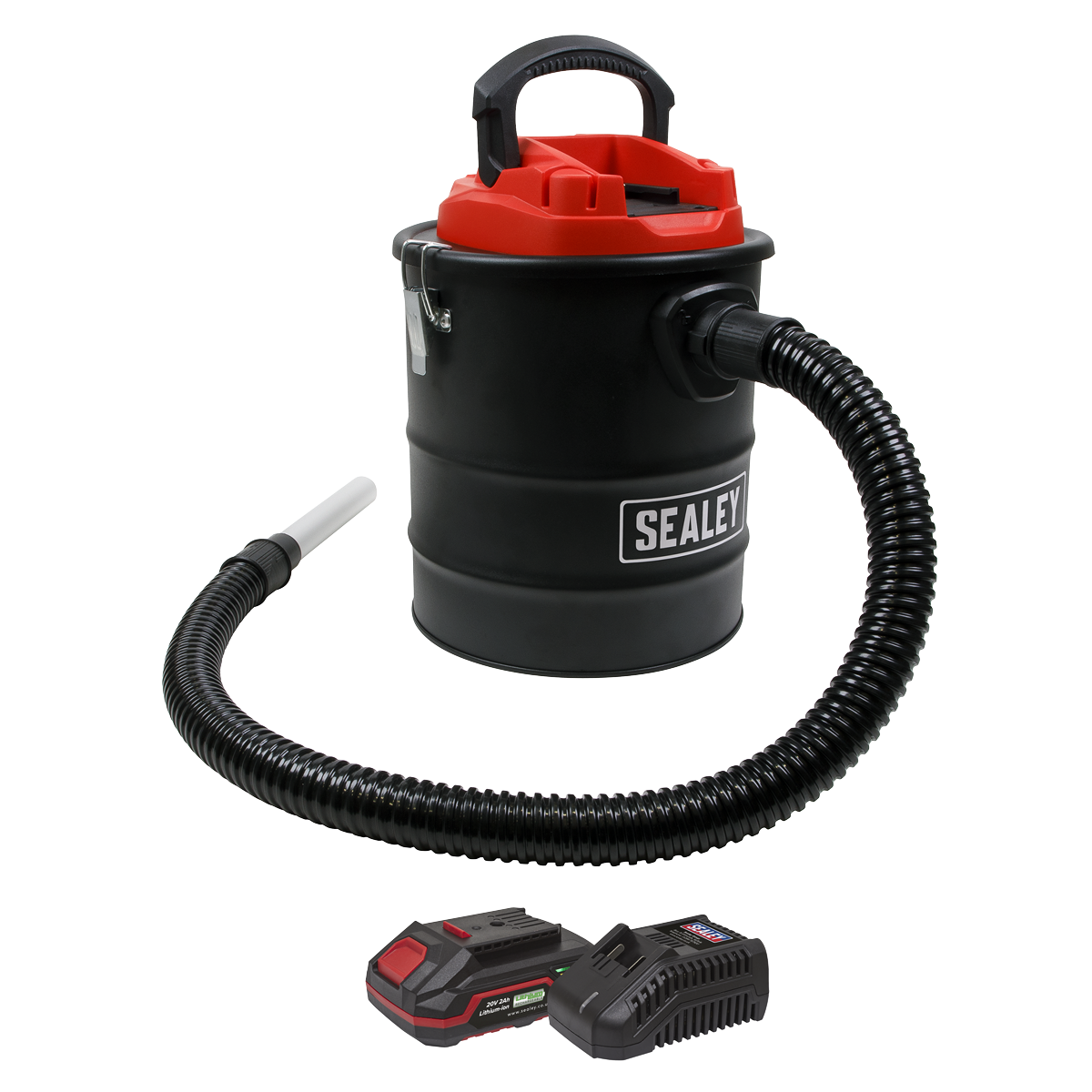 SV20 Series 15L Cordless Handheld Ash Vacuum Cleaner Kit 20V 2Ah SV20