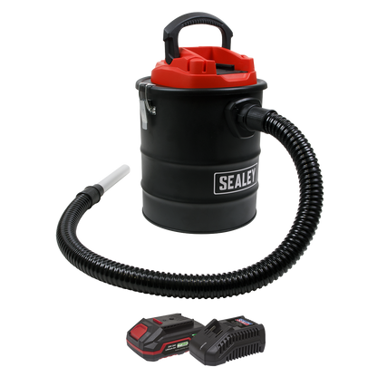 SV20 Series 15L Cordless Handheld Ash Vacuum Cleaner Kit 20V 2Ah SV20