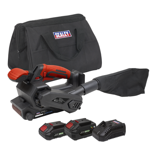 SV20 Series 76mm Cordless Belt Sander Kit 20V - 2 Batteries