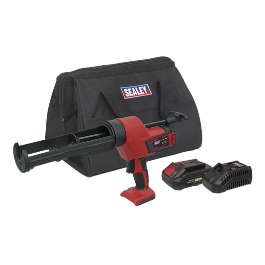 SV20 Series 310ml Cordless Caulking Gun Kit 20V 2Ah