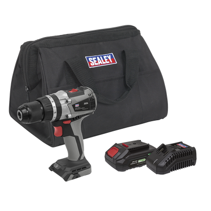 Premier SV20 Series 13mm Brushless Cordless Combi Drill Kit 20V 2Ah