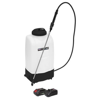 SV20 Series 15L Cordless Garden Backpack Sprayer 20V 2Ah