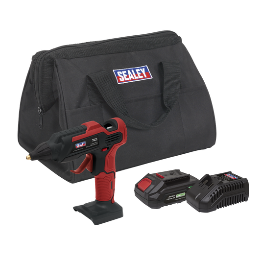 SV20 Series Cordless Glue Gun Kit 20V 2Ah
