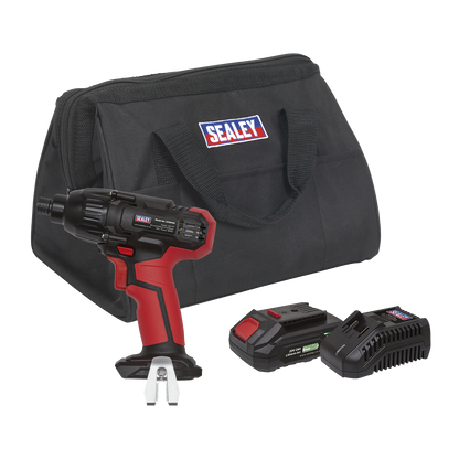 SV20 Series 1/4"Hex Drive Cordless Impact Driver 20V 2Ah