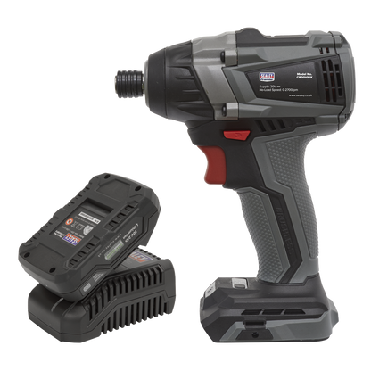 Premier SV20 Series 1/4"Hex Brushless Cordless Impact Driver Kit 20V 2Ah