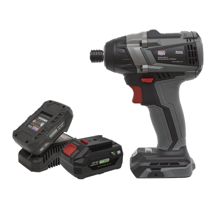 Premier SV20 Series 1/4"Hex Brushless Cordless Impact Driver Kit 20V - 2 Batteries