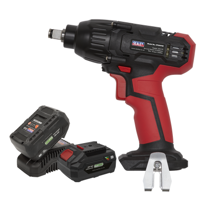 SV20 Series 1/2"Sq Drive Impact Wrench Kit 20V 4Ah - 2 Batteries