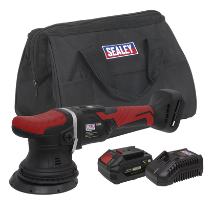Premier SV20 Series 125mm Cordless Orbital Polisher Kit 20V 4Ah