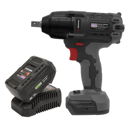 Premier SV20 Series 1/2"Sq Drive Brushless Cordless Impact Wrench Kit 20V 4Ah
