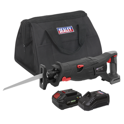 Premier SV20 Series Brushless Cordless Reciprocating Saw 20V 4Ah Kit