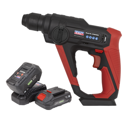 SV20 Series SDS Plus Cordless Rotary Hammer Drill Kit 20V - 2 Batteries