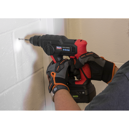 SV20 Series SDS Plus Cordless Rotary Hammer Drill Kit 20V 2Ah