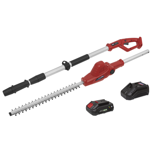 SV20 Series Cordless Telescopic Hedge Trimmer Kit 20V 2Ah