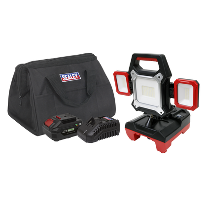 SV20 Series 2-in-1 Cordless/Corded 45W SMD LED Worklight 20V 4Ah
