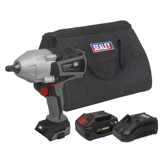 Premier SV20 Series Cordless Impact Wrench Kit 20V 4Ah