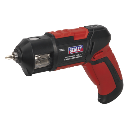 Cordless Quick Select Screwdriver 3.7V 14pc