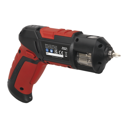 Cordless Quick Select Screwdriver 3.7V 14pc