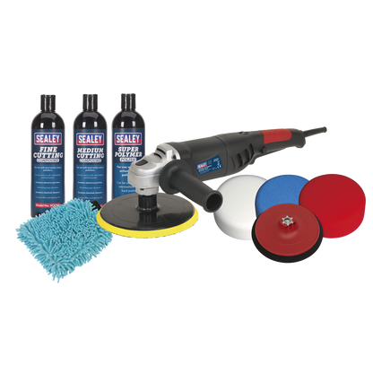 180mm Pro Polishing & Compounding Kit 1100W/230V