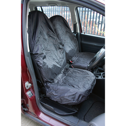 Heavy-Duty Front Seat Protector Set 2pc