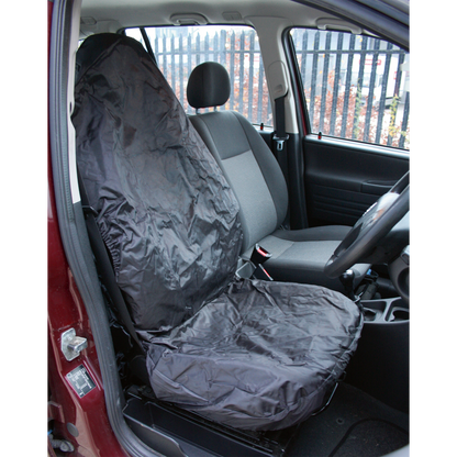 Heavy-Duty Front Seat Protector Set 2pc