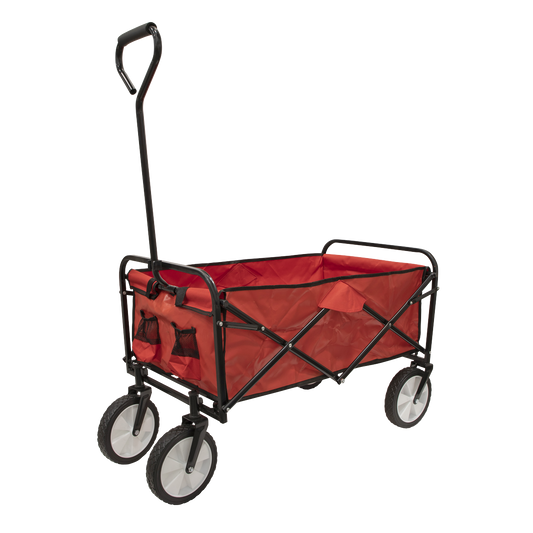 Folding Canvas Trolley 70kg Capacity