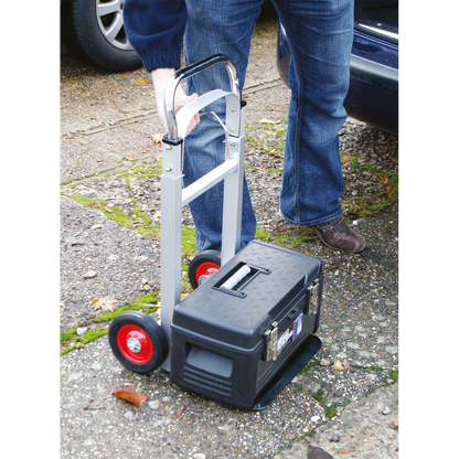 Folding Sack Truck Aluminium 90kg Capacity