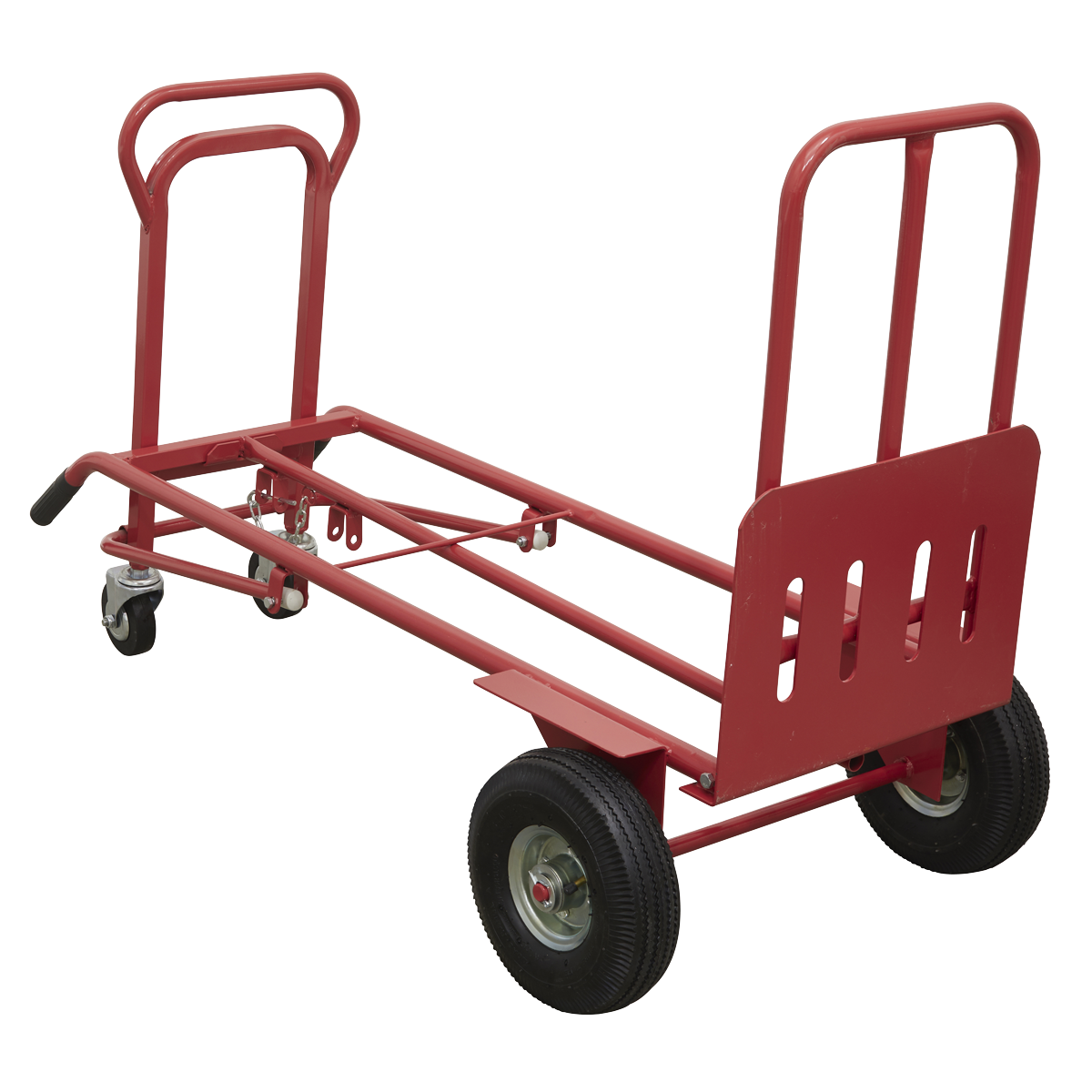 3-in-1 Sack Truck with Pneumatic Tyres 250kg Capacity