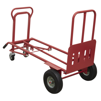 3-in-1 Sack Truck with Pneumatic Tyres 250kg Capacity