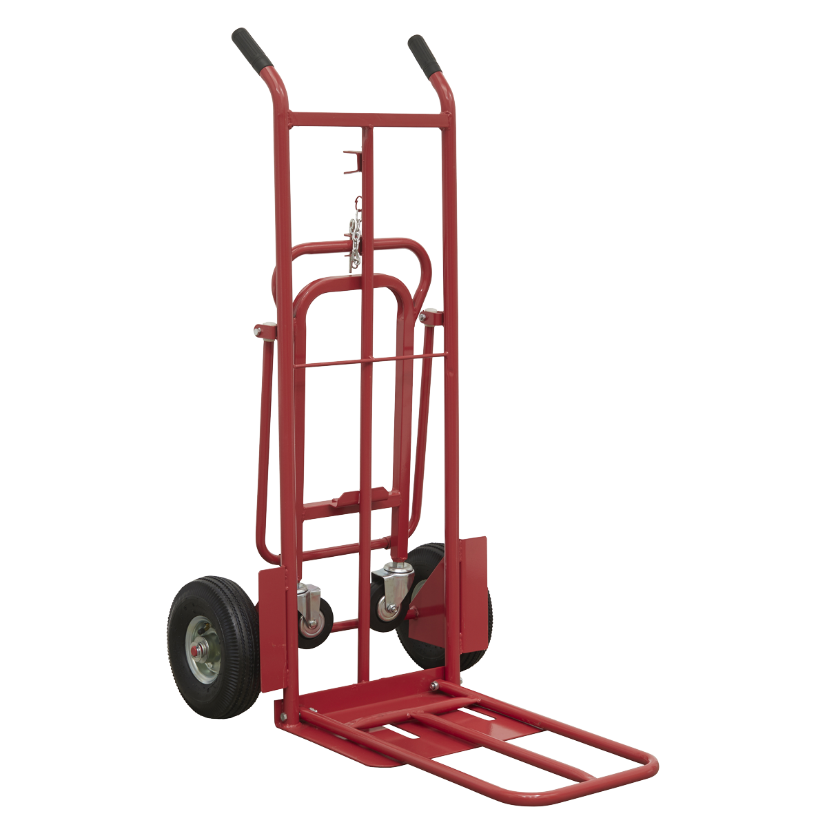 3-in-1 Sack Truck with Pneumatic Tyres 250kg Capacity
