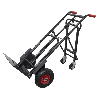 Premier Heavy-Duty 3-in-1 Sack Truck with PU Tyres 300kg Capacity