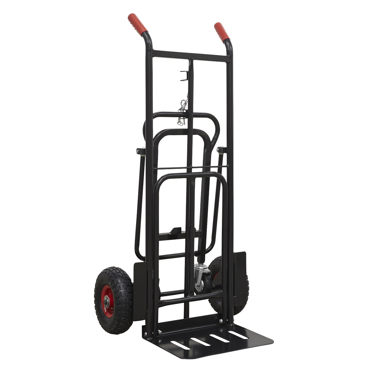 Premier Heavy-Duty 3-in-1 Sack Truck with PU Tyres 300kg Capacity