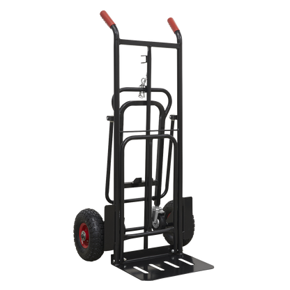 Premier Heavy-Duty 3-in-1 Sack Truck with PU Tyres 300kg Capacity