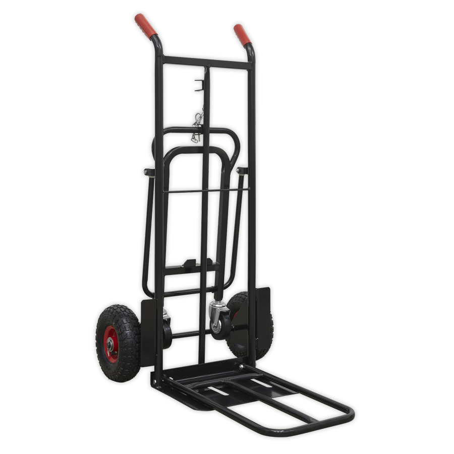 Premier Heavy-Duty 3-in-1 Sack Truck with PU Tyres 300kg Capacity