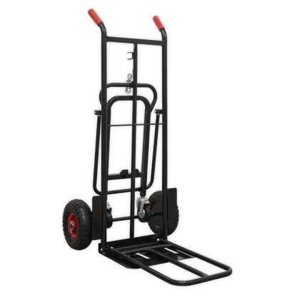Premier Heavy-Duty 3-in-1 Sack Truck with PU Tyres 300kg Capacity