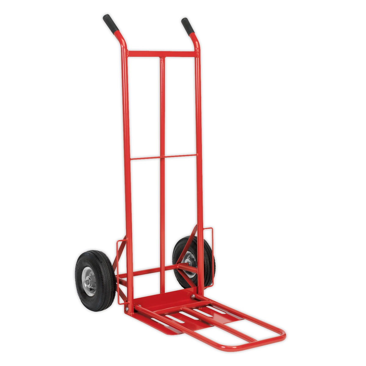 Folding Sack Truck with Pneumatic Tyres 250kg Capacity