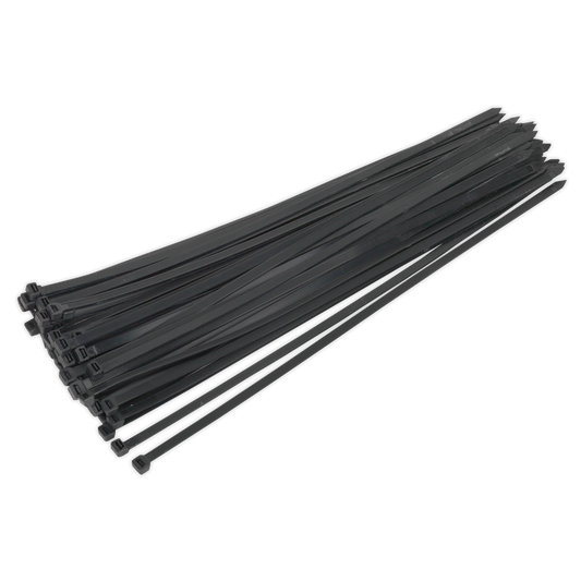 Cable Tie 650 x 12mm, Black - Pack of 50