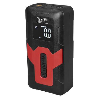 Rechargeable Tyre Inflator & Power Bank with Worklight 12V
