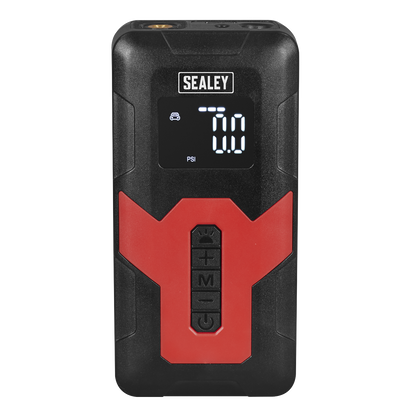 Rechargeable Tyre Inflator & Power Bank with Worklight 12V