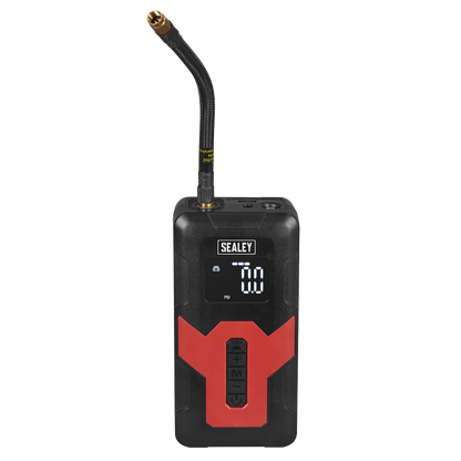 Rechargeable Tyre Inflator & Power Bank with Worklight 12V