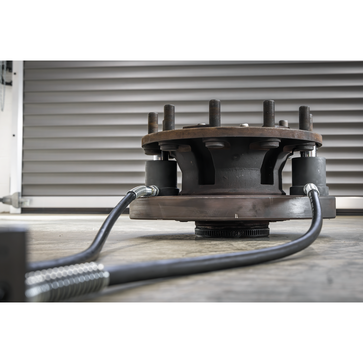 Hydraulic Floating Brake Disc Press 14 Tonne