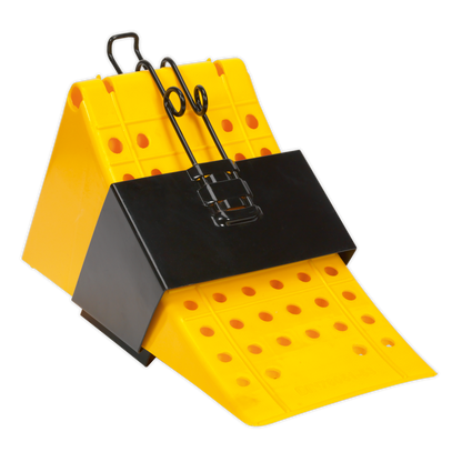 Commercial Wheel Chock with Bracket